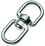 Drehwirbel Seilwirbel aus Edelstahl, 64mm x 26mm, Anwendung bis 13mm Drehwirbel Seilwirbel aus Edelstahl, 64mm x 26mm, Anwendung bis 13mm